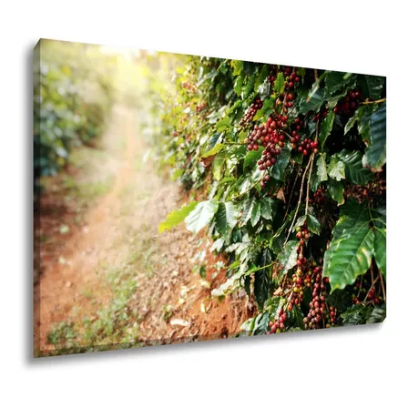 Quadro Decorativo Grande Tela Canvas Agropecuária 130x90cm Cor Café 05 Cor da armação Tecido Sobre Tela