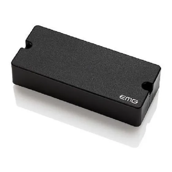 Captador Guitarra 7 Cordas Emg 817 Ativo Cor Preta