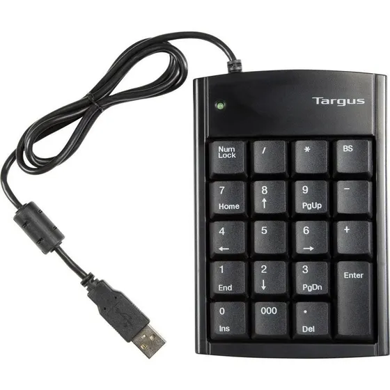 Teclado Numerico Targus Keypad Con Hub 2.0 Ideal Para Laptop