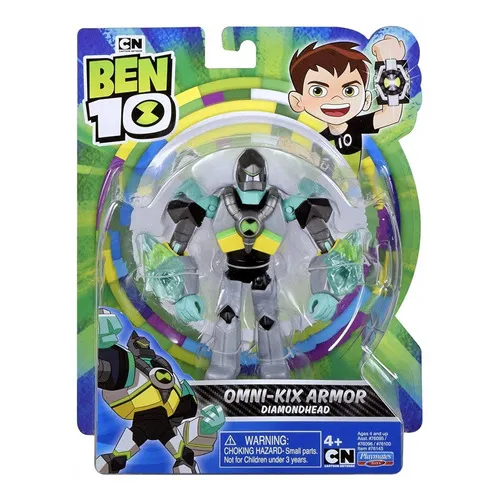 Ben 10 - Figuras básicas - Armadura de diamante Omni-kix - 1750