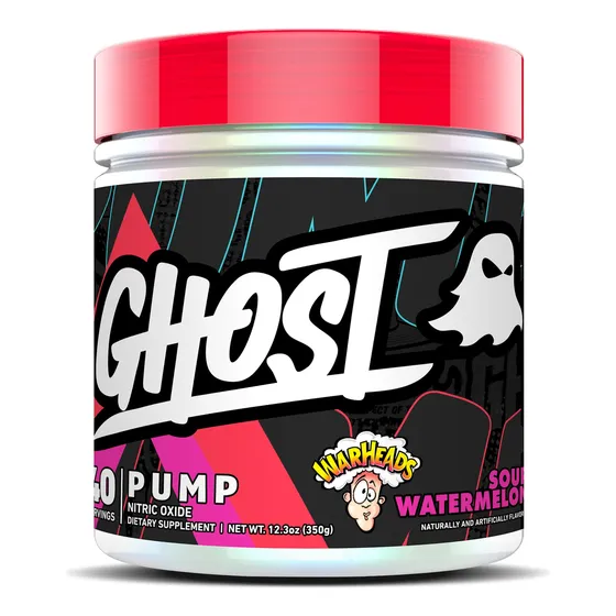 Polvo De Óxido Nítrico Ghost Pump, Warheads Sour Sandía, 4 U
