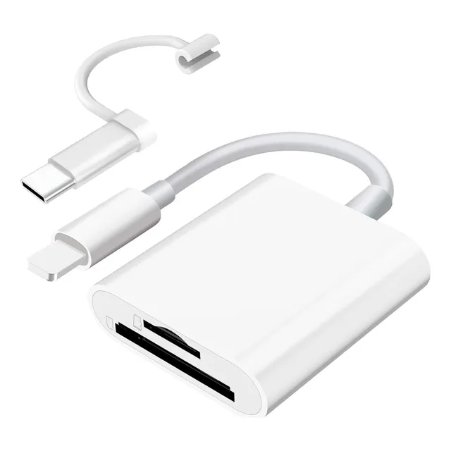 Cable Adaptador Otg Tipo C A Lector De Memorias Micro Sd 3.0