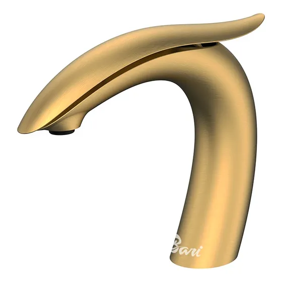 Griferia De Lavamano Draco 16 Cm Brush Gold Bari