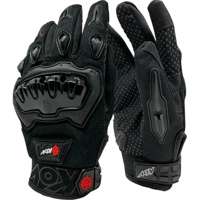 Guantes Tact Motociclista Kov Delta Touch Screen Limpiamica