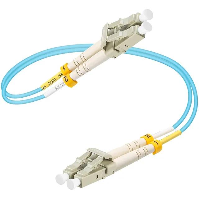 Patch Cord De Fibra Óptica Duplex Lc Mm Om3