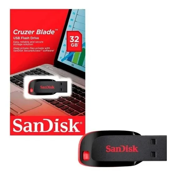 Pendrive 32gb Sandisk Original Sellado Blister