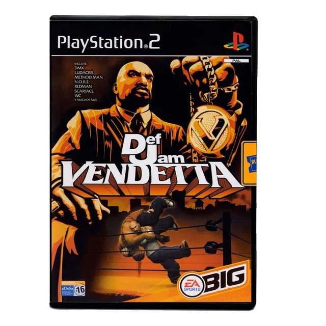 Juego Def Jam Vendetta Playstation 2 - Físico En Caja