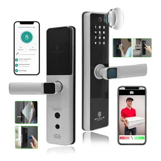 Fechadura Digital Biométrica Smart Com Cùmera E App Wifi Fechadura Digital Biométrica Smart Com Cùmera E App Wifi