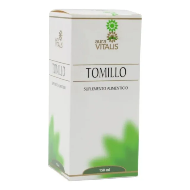 Jarabe Tomillo 150 Ml Aura Vitalis Elimina Tos Bronquios