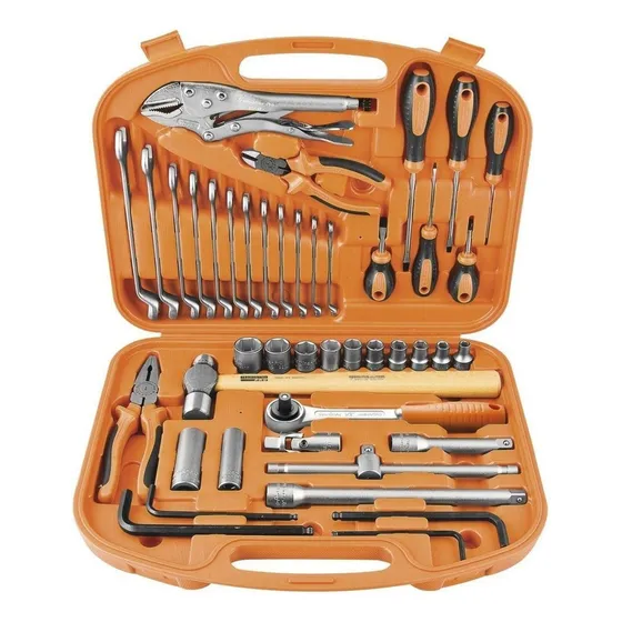Caja Maletín Con Herramientas 43 Piezas Tramontinapro