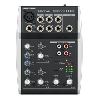 Mesa Som Profissional Behringer Xenyx 502s 5 Canais Com Usb Mesa Som Profissional Behringer Xenyx 502s 5 Canais Com Usb
