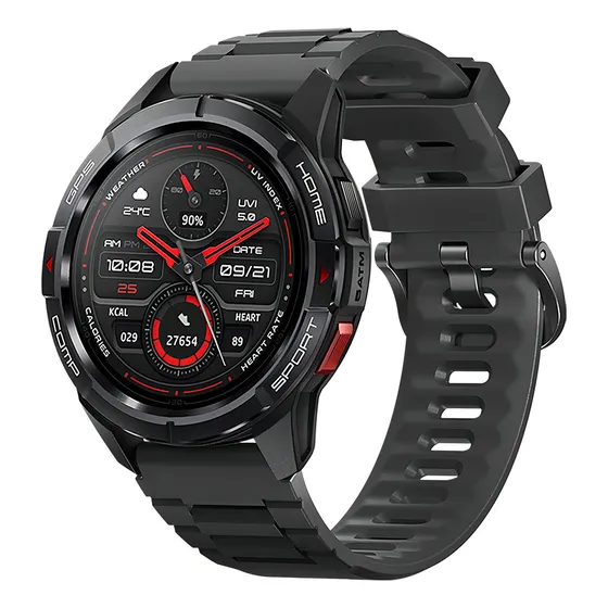Reloj Inteligente Mibro Watch Gs Active 47mm 1,3'' Negro Diseño de la malla Lisa