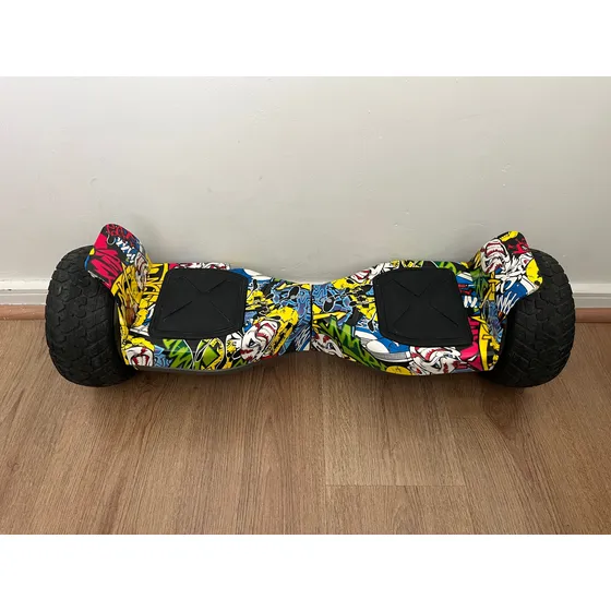 Hoverboard 4 X 4 Ruedas 8,5  Bluetooth Impecable Amarillo