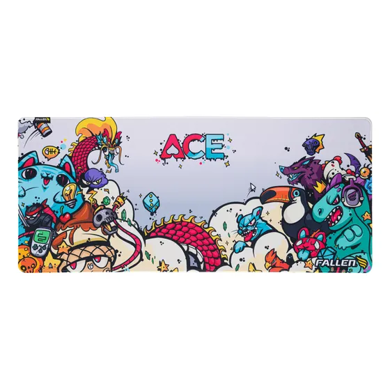 Mousepad Gamer Fallen Ace Speed++ Estampado Estendido 90x40cm