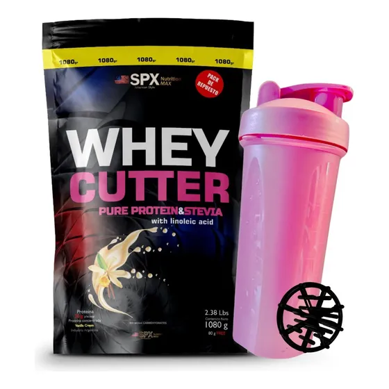 Proteína Whey Cutter Quemador + Shaker Con Antigrumo !