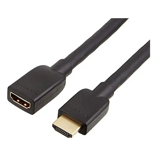 Cable Hdmi Macho A Hembra De Basics, Alta Velocidad, 3