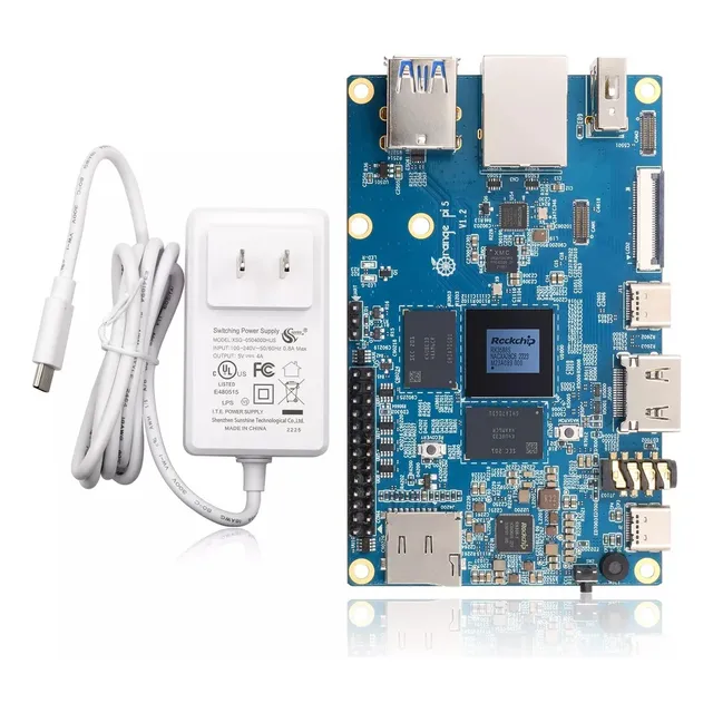 Orange Pi 5b 16gb Rk3588s 8- Core 64-bit Pro Support 8k