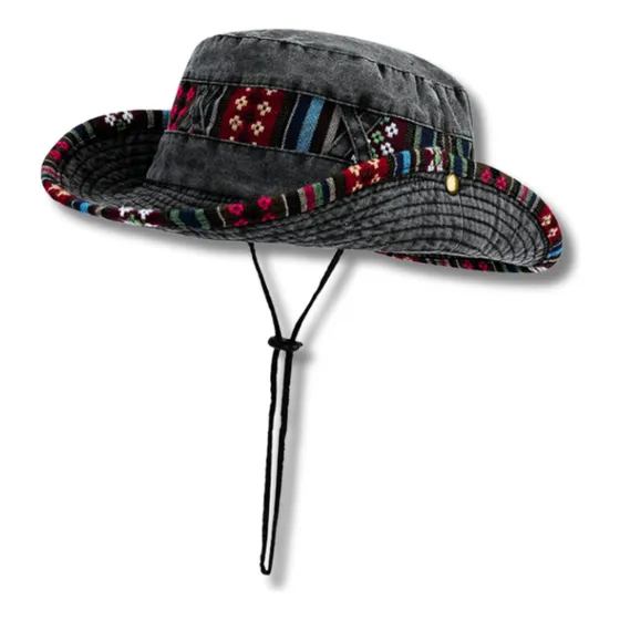 Gorro Safari Pescador Estilo Hippie Chic Colores Varios 