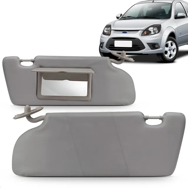 Par Quebra Sol Cinza C Espelho Ford Ka 2008 2009 2010