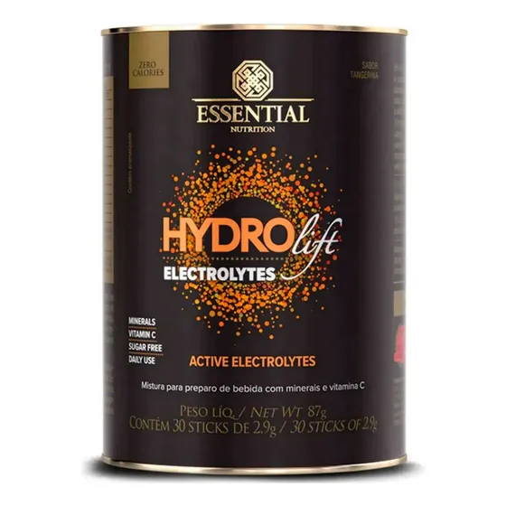 Hydrolift Electrolytes Essential Nutriton - (30 Saches) Sabor Tangerina