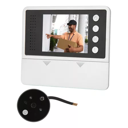 Cámara Digital Con Timbre De Puerta Con Visor De Vídeo (4)