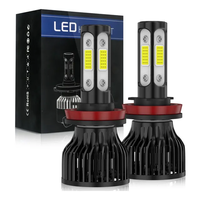 H7 H8 H11 9005 Hb3 9006 Hb4 4 Lados Kit Ampolleta Turbo Led