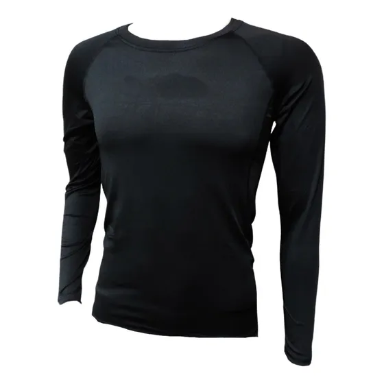 Remera Termica Camiseta Manga Larga Deportiva Hombre Lisa