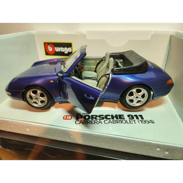 Bburago Porsche Carrera Cabriolet 911
