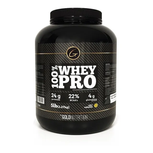 Whey Protein En Polvo Gold Nutrition 100% Whey Pro 5 Lb