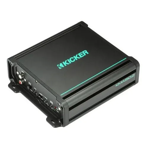 Amplificador Marino 2 Canales Kicker 48kma1502 Color Negro