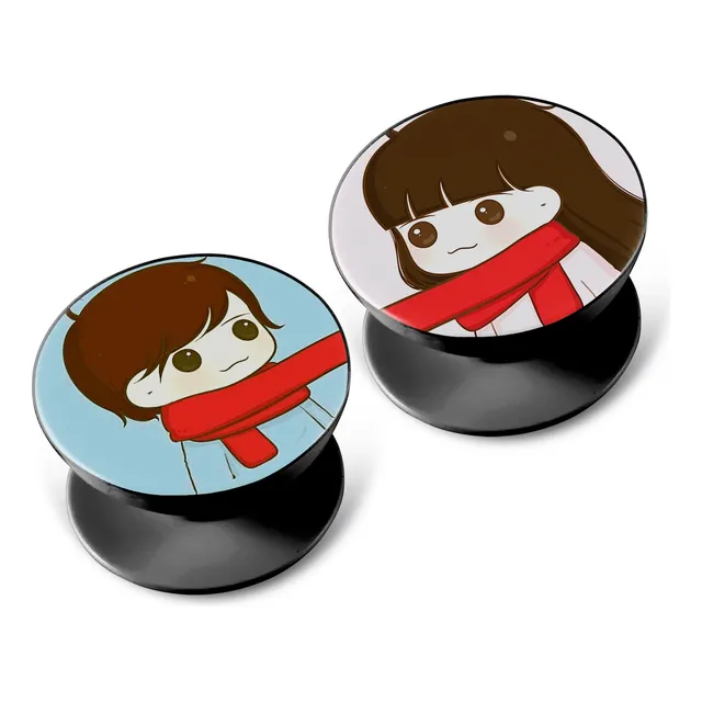 X2 Popsocket Soporte Popclip Parejas Enamorados