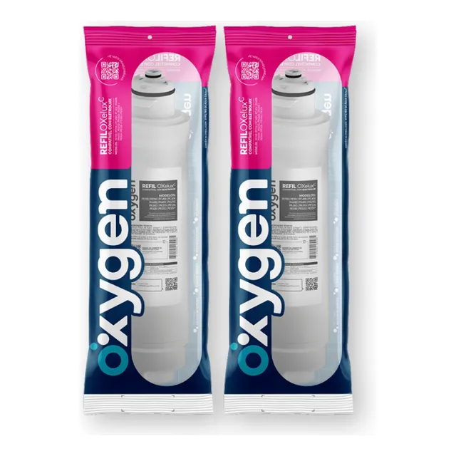 Kit 2 Refil Filtro Compatível Electrolux Acqua Pure Pe12