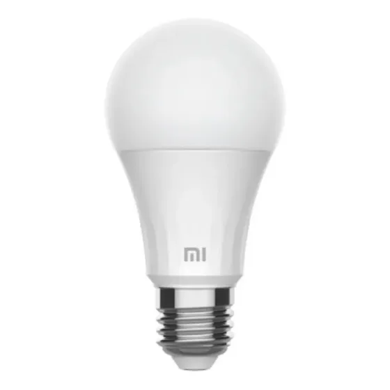 Lámpara Bombilla LED Inteligente Xiaomi Luz Blanca Cálida 2700K Rosca E27 Regulable Conexión Wi-Fi Control por App Compatible con Google Assistant y Amazon Alexa