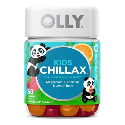 Magnesio - Olly - Niños - 50 Gomitas - Made Usa Sabor Frutas