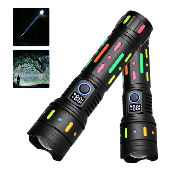 Linterna Táctica Lidimi Ld-l406a 5000lm Led 3000m