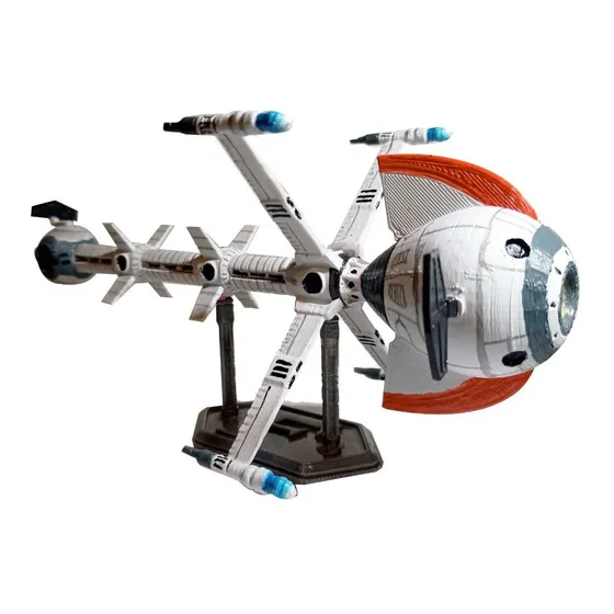 Nave Cometa Anime Figura Impresa 3d Pintada A Mano 32 Cm.  