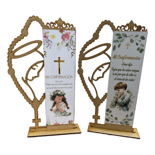 Recuerdos Confirmacion Centro De Mesa Retablo 10 Piezas Mdf Recuerdos Confirmacion Centro De Mesa Retablo 10 Piezas Mdf