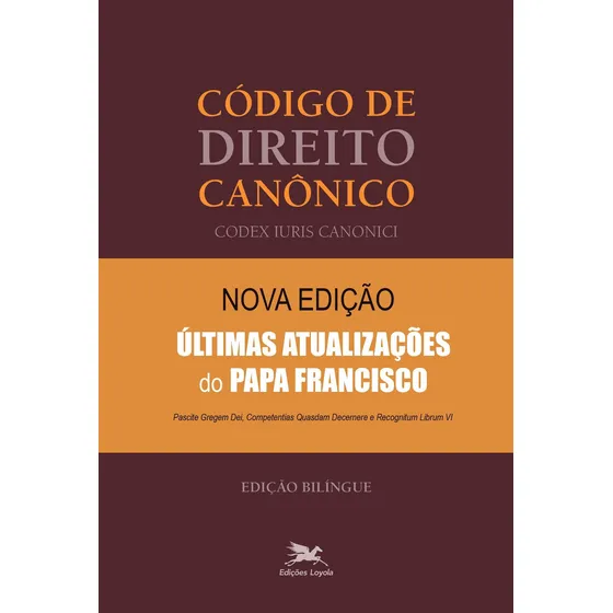 Livro Código De Direito Canônico - Bilíngue Latim-português