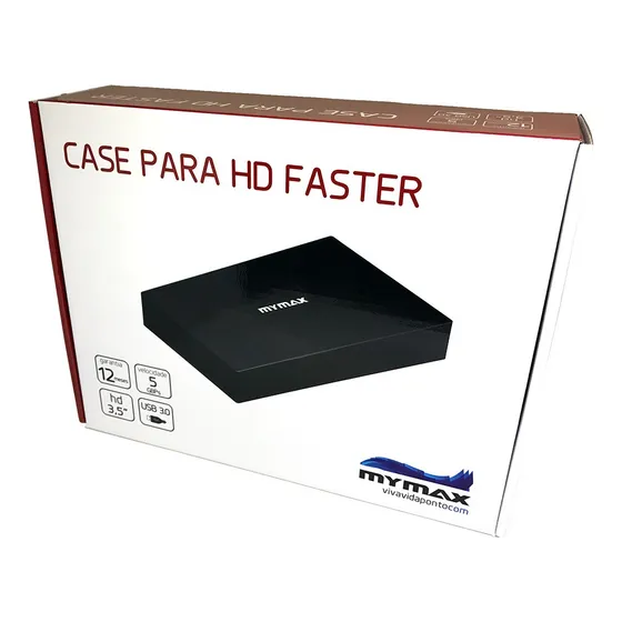 Case Gaveta Externa Para Hd 3,5 Pc Computador Sata Usb 3.0