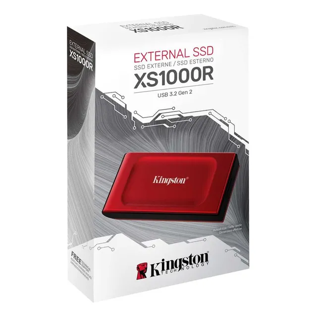 Disco Solido Externo Ssd Kingston Xs1000 2tb Portable - Rd