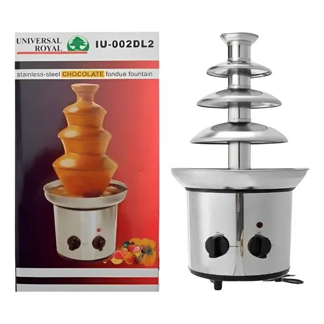 Fuente Chocolate Universal Royal Fondue 4 Niveles