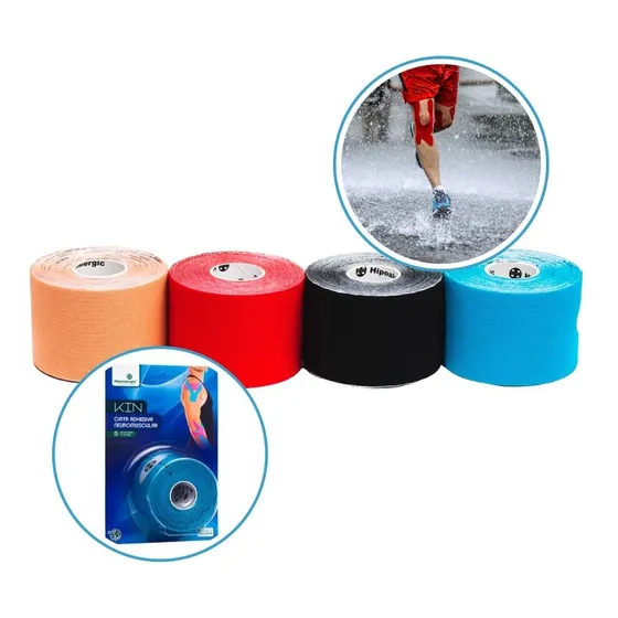 Cinta Tapping Kinesiologica Vendaje Neuromuscular X4 Colores