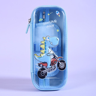 Estuche Para Lápices De Dibujos Animados Con Dinosaurios En Estuche Para Lápices De Dibujos Animados Con Dinosaurios En