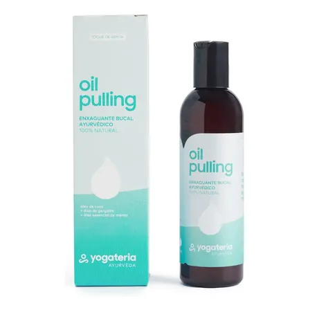 Enxaguante Bucal Natural Ayurveda Oleo De Coco E Menta 240ml