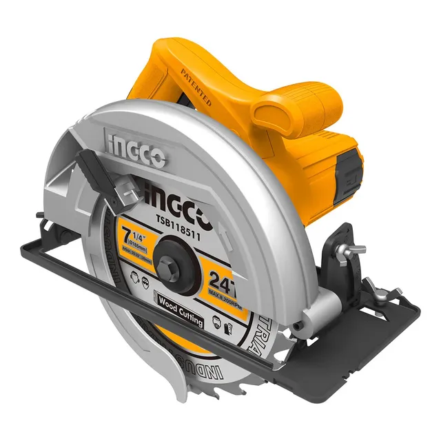 Sierra Circular 1400w Ingco Con Disco Incluido