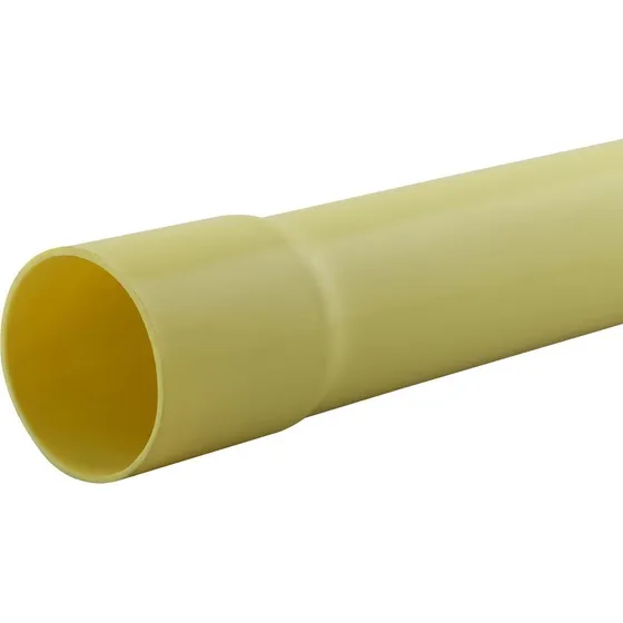 Tubo Pvc 6 Pulgada Aguas Negras  Aguas Servidas  Amarillo