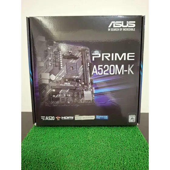 Tarjeta Madre Prime A520m-k Asus Windows 11 Amd Ryzen Am4