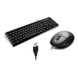 Kit Teclado E Mouse Basico Com Fio Usb Qualidade Multilaser Kit Teclado E Mouse Basico Com Fio Usb Qualidade Multilaser