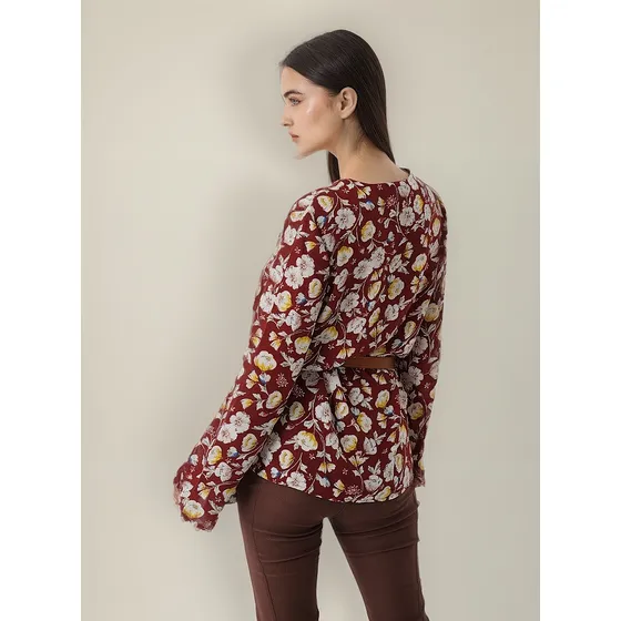 Blusa Manga Campana Mujer Mochi
