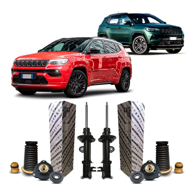 2 Amortecedores Mopar + Kit Dianteiro Jeep Compass 2016/2020
